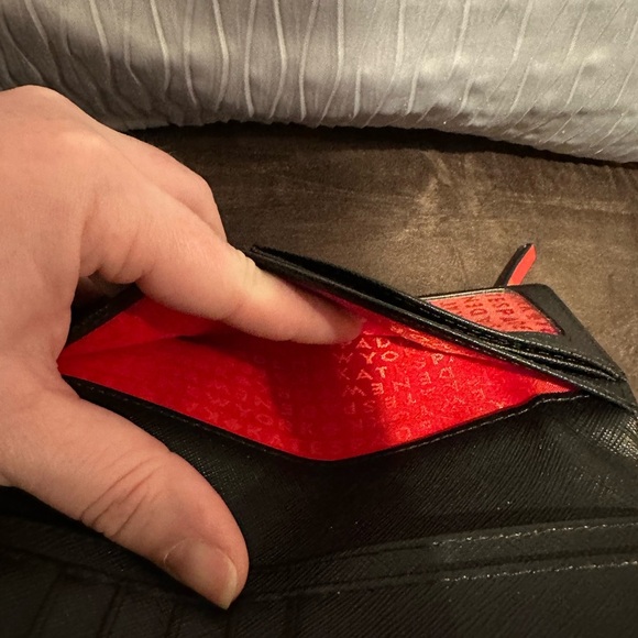 Kate Spade Red, Pink, and White Women's Bifold Wallet - Picture 6 of 6